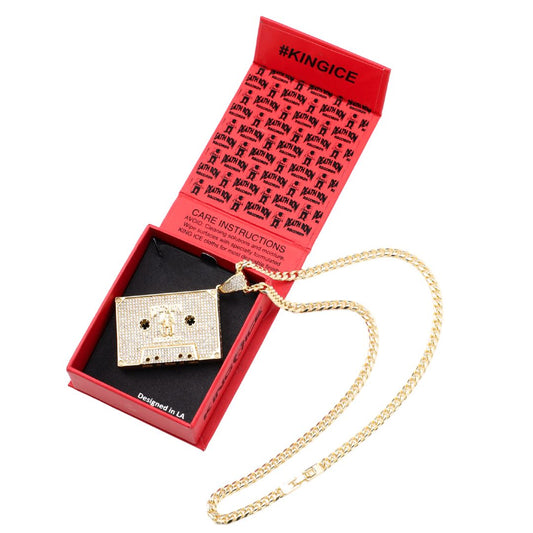 DEATH ROW RECORDS X KING ICE / EXECUTIVE CASSETTE NECKLACE